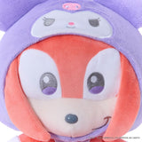 Knuckles × Kuromi Plush (M) - SONIC＆FRIENDS Sanrio characters - Authentic Japanese SEGA Plush 