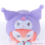 Knuckles × Kuromi Plush (M) - SONIC＆FRIENDS Sanrio characters - Authentic Japanese SEGA Plush 