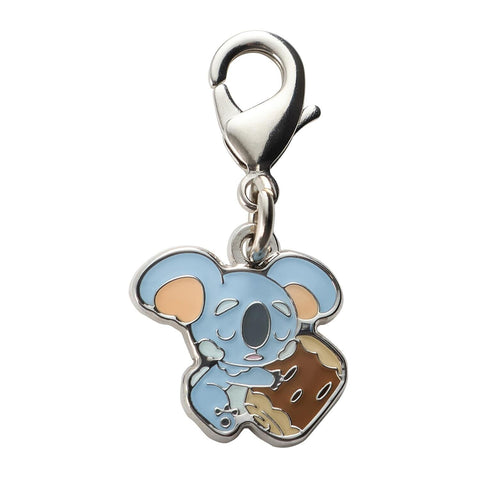 Komala - National Pokédex Metal Charm Keychain #775 - Authentic Japanese Pokémon Center Keychain 