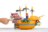 Koopa Cruiser Figure Play Set FPS-005 Super Mario Figure Collection - Authentic Japanese San-ei Boeki Figure 