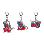 Koraidon - National Pokédex Metal Charm Keychain #1007 - Authentic Japanese Pokémon Center Keychain 