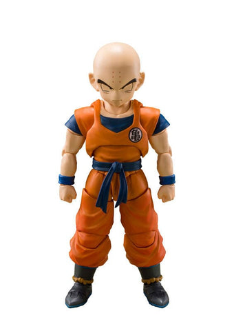 Krillin S.H.Figuarts Figure "Strongest Earthling Man" - Dragon Ball Z (Rerelease Edition) - Authentic Japanese Bandai Namco Figure 