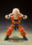 Krillin S.H.Figuarts Figure "Strongest Earthling Man" - Dragon Ball Z (Rerelease Edition) - Authentic Japanese Bandai Namco Figure 