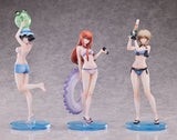 Kurisu Makise & Mayuri Shiina & Suzuha Amane 1/7 Scale Figure Set Swimsuit Ver. - Steins;Gate - Authentic Japanese Solarain Figure 
