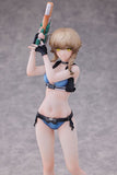 Kurisu Makise & Mayuri Shiina & Suzuha Amane 1/7 Scale Figure Set Swimsuit Ver. - Steins;Gate - Authentic Japanese Solarain Figure 