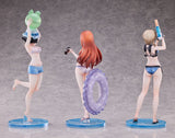 Kurisu Makise & Mayuri Shiina & Suzuha Amane 1/7 Scale Figure Set Swimsuit Ver. - Steins;Gate - Authentic Japanese Solarain Figure 
