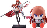 Kurisu Makise (Racing Ver.) Figure & Plush Set - Steins;Gate - Authentic Japanese Solarain Figure 