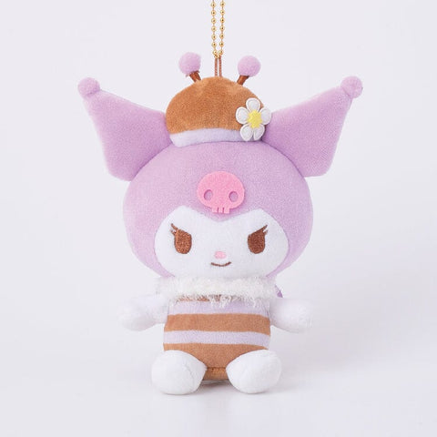 Kuromi Hachi-san Munyugurumi Mascot - Sanrio Characters - Authentic Japanese KThingS Mascot Plush Keychain 