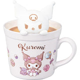 Kuromi Latte Art Mug Cup - Sanrio Characters - Authentic Japanese Sunart Mug (ceramic) 
