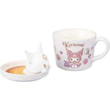 Kuromi Latte Art Mug Cup - Sanrio Characters - Authentic Japanese Sunart Mug (ceramic) 