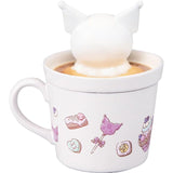 Kuromi Latte Art Mug Cup - Sanrio Characters - Authentic Japanese Sunart Mug (ceramic) 