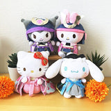 Kuromi Mascot Plush Keychain Shogun Series 2 - Sanrio Characters - Authentic Japanese SK JAPAN Mascot Plush Keychain 