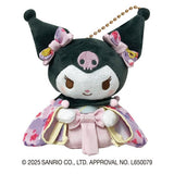 Kuromi Mascot Plush Keychain Shogun Series - Sanrio Characters - Authentic Japanese SK JAPAN Mascot Plush Keychain 