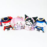 Kuromi Mascot Plush Keychain Shogun Series - Sanrio Characters - Authentic Japanese SK JAPAN Mascot Plush Keychain 