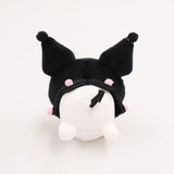 Kuromi Nesoberi Mascot - Sanrio Characters - Authentic Japanese KThingS Otedama 