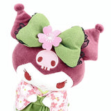 Kuromi Plush (S) Matcha Kimono - Sanrio Characters - Authentic Japanese Nakajima Corporation Plush 
