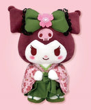 Kuromi Plush (S) Matcha Kimono - Sanrio Characters - Authentic Japanese Nakajima Corporation Plush 