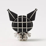 Kuromi (Sitting) 3D puzzle Paper Art si-gu-mi PLUS - Sanrio Characters - Authentic Japanese Azone Model kit 