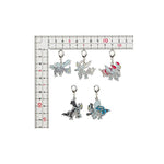 Kyurem - National Pokédex Metal Charm Keychain #646 - Authentic Japanese Pokémon Center Keychain 