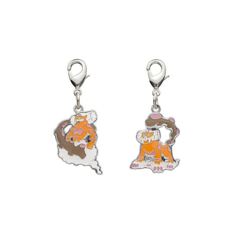 Landorus - National Pokédex Metal Charm Keychain #645 - Authentic Japanese Pokémon Center Keychain 