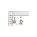 Landorus - National Pokédex Metal Charm Keychain #645 - Authentic Japanese Pokémon Center Keychain 