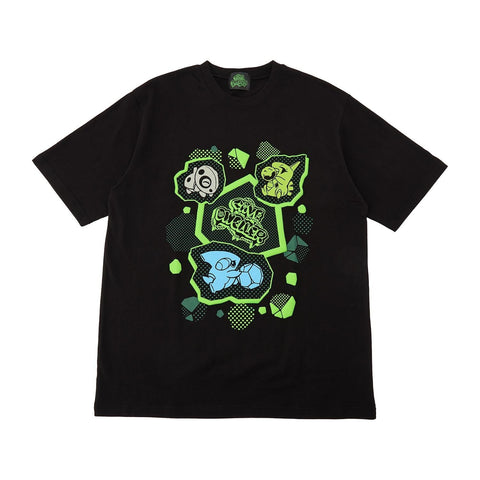 Larvitar & Aron & Gible T-shirt (L) CAVE DWELLER - Authentic Japanese Pokémon Center T-shirt (cotton) 