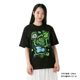 Larvitar & Aron & Gible T-shirt (L) CAVE DWELLER - Authentic Japanese Pokémon Center T-shirt (cotton) 