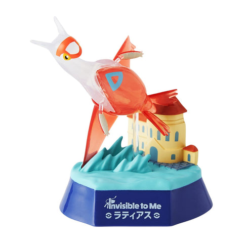Latias Clear Figure Invisible to Me - Authentic Japanese Pokémon Center Figure 