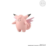 Leaf & Clefable & Gengar Pokémon Scale World Figure Kanto Region - Authentic Japanese Bandai Namco Figure 