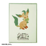 Leafeon A4 Clear File Folder Eevee Collection - Authentic Japanese Pokémon Center File Folder 
