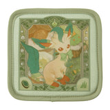 Leafeon Coaster Eevee Collection - Authentic Japanese Pokémon Center Coaster (rubber) 