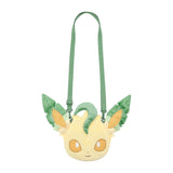 Leafeon Face Pochette Bag Eevee Collection - Authentic Japanese Pokémon Center Pouch Bag 