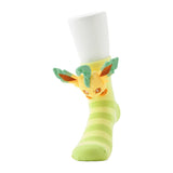 Leafeon Middle Socks (25-29cm) With Mascot - Authentic Japanese Pokémon Center Socks (cotton) 