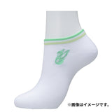 Leafeon Short Socks with Line Detail LF (23–25cm) - Authentic Japanese Pokémon Center Socks (cotton) 