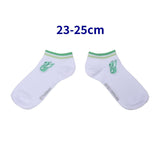 Leafeon Short Socks with Line Detail LF (23–25cm) - Authentic Japanese Pokémon Center Socks (cotton) 
