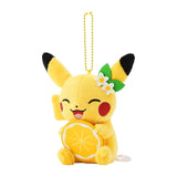 Lemon Pikachu Plush Mascot - Pokémon Center Hiroshima R - Authentic Japanese Pokémon Center Mascot Plush Keychain 