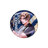 Leon S. Kennedy Hologram Can Badge CAPCOM STORE ALL CAPCOM - Resident Evil - Authentic Japanese Capcom Pin 