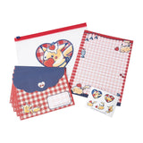 Letter Set PIKACHU DINER - Authentic Japanese Pokémon Center Paper Products 