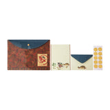 Letter Set With Clear File Run Run ! Desert - Authentic Japanese Pokémon Center File Folder 