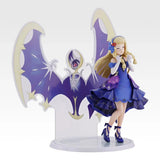 Lillie (21st Anniversary) & Lunala MASTERLISE PLUS Figure - Pokémon Masters - Authentic Japanese Bandai Namco Figure 