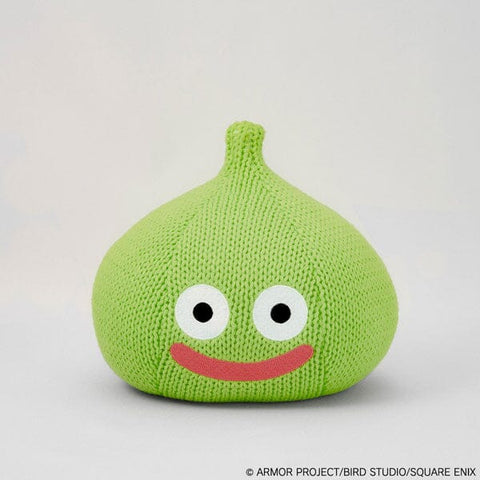 Lime slime Amigurumi Plush - Dragon Quest Smile Slime - Authentic Japanese Square Enix Plush 