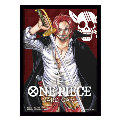 Limited Card Sleeves -Shanks- ONE PIECE Card Game - Authentic Japanese TOEI ANIMATION TCG Sleeves 