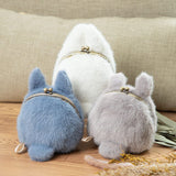 Little Totoro Fuwafuwa Coin Purse - My Neighbor Totoro - Authentic Japanese Sun Arrow Pouch Bag 