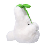 Little Totoro Holding Leaf Plush Friendly Encounter - My Neighbor Totoro - Authentic Japanese Sun Arrow Plush 