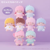 Little Twin Stars Munyugurumi Trading Mascot Plush Collection - Sanrio Characters (8Pcs/BOX) - Authentic Japanese KThingS Mascot Plush Keychain 