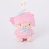 Little Twin Stars Munyugurumi Trading Mascot Plush Collection - Sanrio Characters (8Pcs/BOX) - Authentic Japanese KThingS Mascot Plush Keychain 
