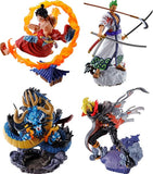 LOGBOX RE BIRTH Figure Wano Country Arc Part.1 (4Pack BOX) - ONE PIECE - Authentic Japanese MegaHouse Figure 