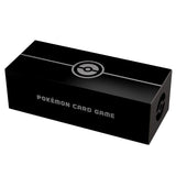 Long Card Box Black - Pokémon Card Game - Authentic Japanese Pokémon Center TCG Accessory 