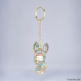 Loporrit Stained Glass-style Keychain - Final Fantasy XIV - Authentic Japanese Square Enix Keychain 