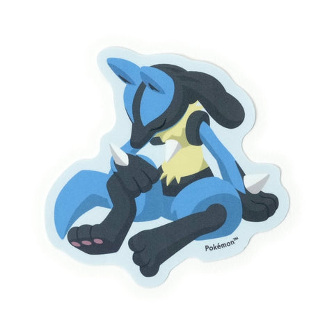 Lucario Die-cut Sticker - Pokémon Sleep - Authentic Japanese Pokémon Center Sticker 